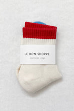 Load image into Gallery viewer, Le Bon Shoppe - Color Block Girlfriend Socks : Black Coffee