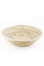 Load image into Gallery viewer, Swahili | AFRICAN MODERN - Solid White Grain Basket: SEN1C  - Small Basket