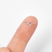 Load image into Gallery viewer, Sterling Silver Infinity Charm