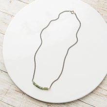 Load image into Gallery viewer, Original Hardware - Green Apatite Arch Necklace