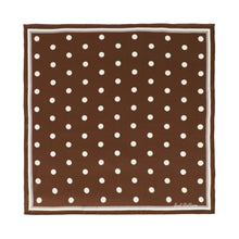 Load image into Gallery viewer, Lost Pattern Silk Scarf - Retro Polka