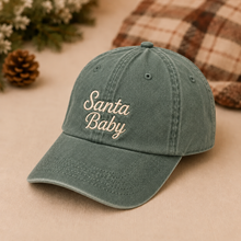 Load image into Gallery viewer, Coast Embroidery - Santa Baby Embroidered Hat