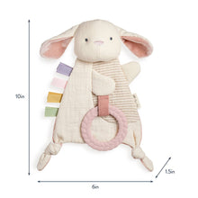 Load image into Gallery viewer, Itzy Ritzy - Bitzy Crinkle™ Sensory Toy with Teether: Bunny