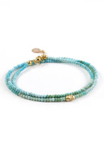 Load image into Gallery viewer, Mickey Lynn - Turquoise Wrap Bracelet