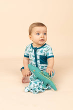 Load image into Gallery viewer, Emerson and Friends - Later Gator Alligator Shortie Romper