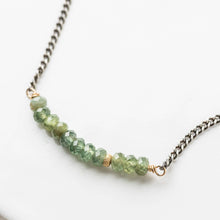 Load image into Gallery viewer, Original Hardware - Green Apatite Arch Necklace