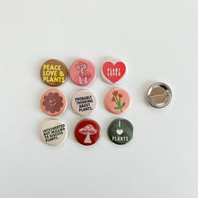 Load image into Gallery viewer, Handpicked Goods - Plant and flower lover button mix