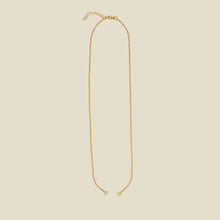 Load image into Gallery viewer, Made By Mary - Rolo Charm Necklace With Link Lock
