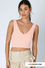 Load image into Gallery viewer, NIKIBIKI - Lace V Neck Tank Top ALL COLORS