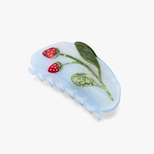 Load image into Gallery viewer, WINONA IRENE - Forest Berry Strawberry Jewel Beetle Acetate Hiar Claw Clip