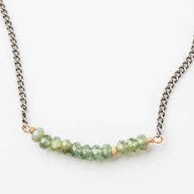 Load image into Gallery viewer, Original Hardware - Green Apatite Arch Necklace