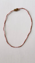 Load image into Gallery viewer, recycled lovers - 005 - Beaded Necklace: Length 15"