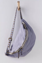 Load image into Gallery viewer, Bolsa Nova Handbags - Bella Large Black Leather Sling Bag