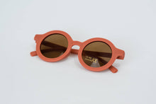 Load image into Gallery viewer, Babeehive Goods - Toddler & Kid Retro Sunglasses - Coral Orange