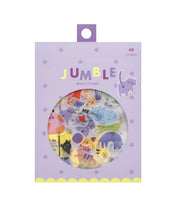 Load image into Gallery viewer, Girl of All Work - Cats Jumble Washi Stickers