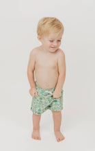 Load image into Gallery viewer, Emerson and Friends - Save the Sea Turtles Boys Swim Trunks