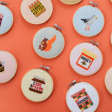 Load image into Gallery viewer, Cotton Clara - Cherry Cross Stitch Kit