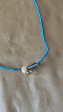 Load image into Gallery viewer, recycled lovers - 023 - Glass and Pearl Pendant Necklace: Length - 16"