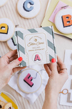 Load image into Gallery viewer, Cotton Clara Craft Kits & Supplies - Monogram Alphabet Cross Stitch Kit
