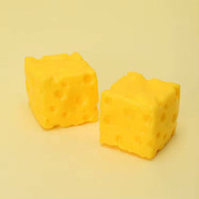 Load image into Gallery viewer, Golden Parrot - Mini Cheese Cube Squishy