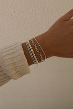 Load image into Gallery viewer, Katie Waltman Jewelry - PETITE STERLING BOX CHAIN BRACELET