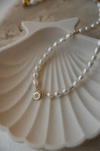 Load image into Gallery viewer, Katie Waltman Jewelry - PEARL BEADED STAR MEDALLION NECKLACE