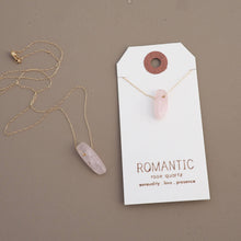 Load image into Gallery viewer, Britta Ambauen Jewelry - Romantic / rose quartz Necklace