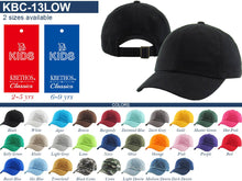 Load image into Gallery viewer, KBETHOS - Kids Premium Baseball Cap: STN / (6-9)