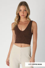 Load image into Gallery viewer, NIKIBIKI - Lace V Neck Tank Top ALL COLORS