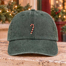 Load image into Gallery viewer, Coast Embroidery - Candy Cane Embroidered Hat