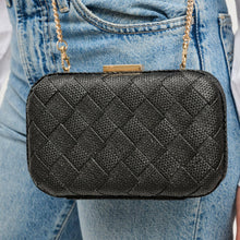 Load image into Gallery viewer, Urban Expressions - Addie Woven Straw Clutch: Ivory