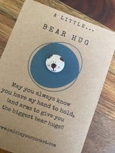 Load image into Gallery viewer, Pals in your Pocket - Pocket Bear Hug Comfort Stone - Thinking Of You Gift
