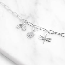 Load image into Gallery viewer, Sterling Rainbow Charm