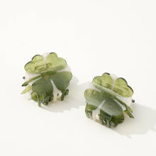 Load image into Gallery viewer, Adorro - Lucky Four Leaf Clover Claw Clip - Small
