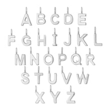 Load image into Gallery viewer, Weld Magic .925 Sterling Silver Initial Charms