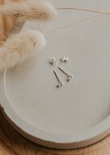 Load image into Gallery viewer, Hello Adorn - Double Dot Studs- Sterling Silver