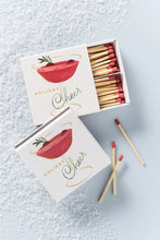 Load image into Gallery viewer, Abigail Jayne Design - Cheers Holiday Cocktail Matches | Holiday Candle Decor