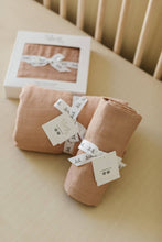 Load image into Gallery viewer, Lil North Co - Coffee Muslin Single Swaddle