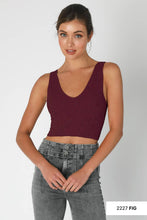 Load image into Gallery viewer, NIKIBIKI - Lace V Neck Tank Top ALL COLORS