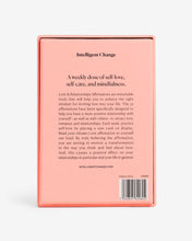 Load image into Gallery viewer, Intelligent Change - Mindful Affirmations for Love & Relationships