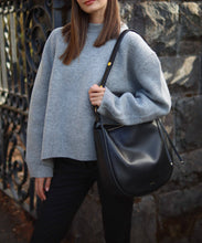 Load image into Gallery viewer, AALLYN - Marley Hobo - Leather: Biscotti