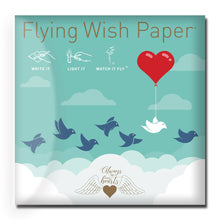 Load image into Gallery viewer, FLYING WISH PAPER ® - ALWAYS IN OUR HEARTS / Mini Kit / 15 WISH PAPER™ + ACC