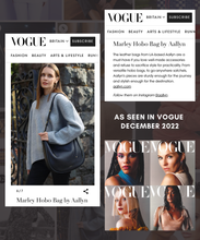 Load image into Gallery viewer, AALLYN - Marley Hobo - Leather: Biscotti