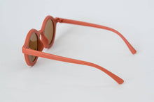 Load image into Gallery viewer, Babeehive Goods - Toddler & Kid Retro Sunglasses - Coral Orange