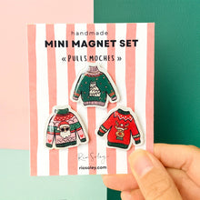Load image into Gallery viewer, Rio Soley - Mini Magnet Set β Xmas Sweaters
