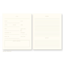 Load image into Gallery viewer, Ruff House Print Shop - Striped Book Log Journal
