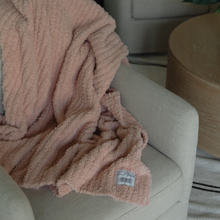Load image into Gallery viewer, Local Beach - Solid Ribbed Luxe Blanket