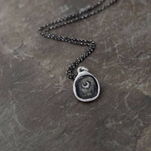 Load image into Gallery viewer, Plum and Posey - Moon Wax Seal Necklace