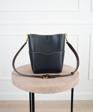 Load image into Gallery viewer, AALLYN - Jordan Bucket Bag - Tobacco/Silver