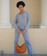 Load image into Gallery viewer, AALLYN - Marley Hobo - Leather: Black